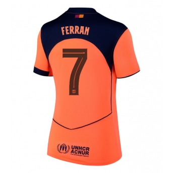 Billige Fotballdrakt Barcelona Ferran Torres #7 Replika Tredjedrakt Dame 2025-26 Kortermet